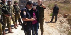 صور: الاحتلال يعتقل فتاة بحجة محاولة الطعن غرب نابلس