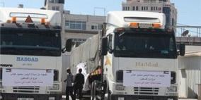 قافلة مساعدات دوائية تركية تصل غزة