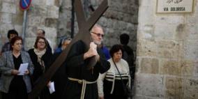 آلاف المسيحيين يحيون "الجمعة العظيمة" في القدس