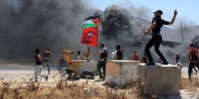 غزة: اصابات بالرصاص الحي في مواجهات مع الاحتلال شرق البريج