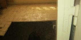 اصابة خمسة مواطنين اثر سقوطهم في حفرة اسفل منزلهم في جنين