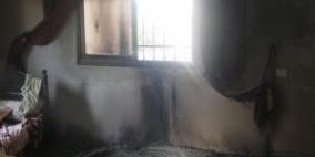 احتراق منزل نتيجة تماس كهربائي ببلدة صوريف