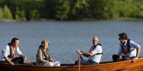 أقوى قادة أوروبا في رحلة "تجديف" بالسويد