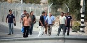 زيارة تفقدية الى معبر قلقيليه الحدودي للعمال