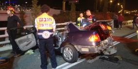 وفاة 7 فلسطينيين بحادثي سير مروعين