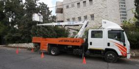 كهرباء القدس تعلن حالة الطوارئ استعداد للمنخفض الجوي