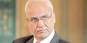 عريقات: تحركات فلسطينينة لافشال خطة نتنياهو