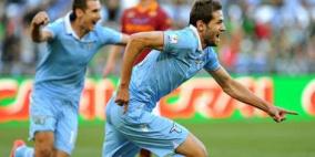 لاتسيو يهزم روما ويتوج بكأس إيطاليا