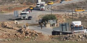 قوات الاحتلال تنصب حاجزا عسكريا على مدخل النبي صالح