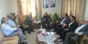 صيدم يستقبل الاتحاد العام للصناعات الفلسطينية