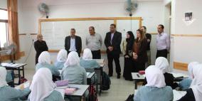 قلقيلية: المحافظ يتفقد المدرسة العمرية