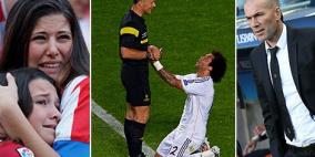 10 لقطات سينمائية في مباراة ريال مدريد واتلتيكو