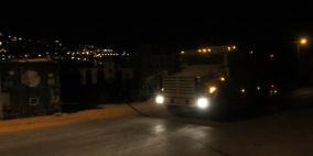 اصابات بالرصاص الحي خلال مواجهات شرق نابلس