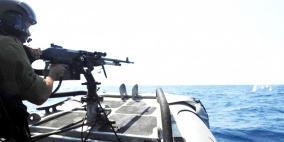 زوارق الاحتلال تهاجم الصيادين في بحر غزة