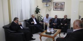 الوزير الشاعر يبحث سبل التعاون مع رئيس جامعة القدس