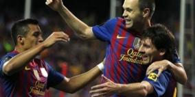 برشلونة يودع غوارديولا بلقب الكأس الإسبانية