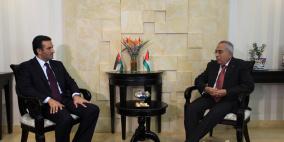 فياض يستقبل وزير السياحة الأردني ويشيد بالعلاقات الثنائية بين البلدين