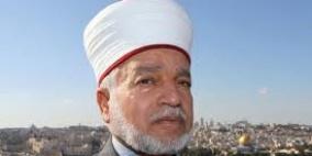 المفتي يدين جولة ليبرمان في المسجد الإبراهيمي