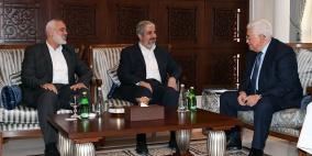 محدث 2- هذا ما جاء في لقاء الرئيس مع مشعل وهنية في الدوحة