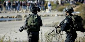 اصابات بالاختناق في مواجهات غرب رام الله