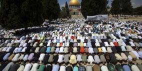 250 مصل من غزة يتوجهون للصلاة في الاقصى