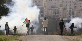 احياء ذكرى الشهيدة جواهر ابو رحمة وانطلاقة فتح في مسيرة بلعين