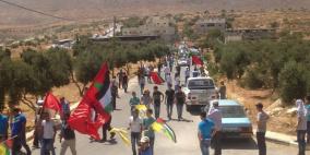 عاجل "صور".. وصول جثمان الشهيد دوابشة الى قرية دوما