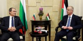 الحمد الله: نسعى لتوثيق التعاون مع بلغاريا في مختلف القطاعات