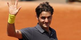 فيدرر إلى رابع أدوار بطولة فرنسا للتنس