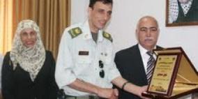 قلقيلية: تكريم مدير الخدمات الطبية العسكرية السابق