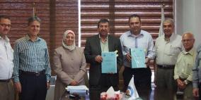 بلدية البيرة تطور البنية التحتية لتنقية المياه العادمة