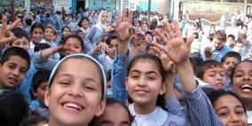 بدء العام الدراسي في مراكز إيواء قطاع غزة رمزيا