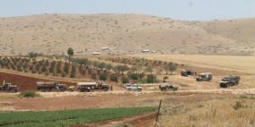 الدبابات تستولي على بيوت العائلات في طوباس