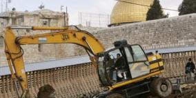 الاحتلال الإسرائيلي ينفذ تباعاً "مخطط زاموش" لتهويد محيط الأقصى