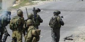 اصابات خلال مواجهات بين طلبة المدارس والاحتلال على مدخل مخيم الفوار