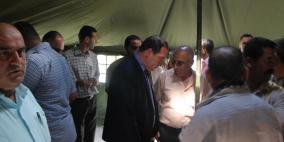 محافظ طولكرم  يشدد على وقوف القيادة إلى جانب الاسرى