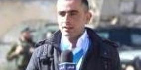 تشييع جثمان الصحفي ضياء الجنيدي في الخليل