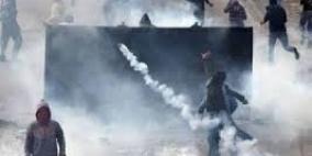 إصابات في مواجهات مع الاحتلال على مدخل مخيم الجلزون