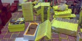 جنين: ضبط ألعاب نارية ومواد زراعية ممنوعة من التداول