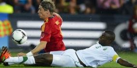 السعودية تخسر من إسبانيا بالخمسة في مباراة ودية