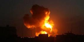 طائرات الاحتلال تشن سلسلة غارات فجر اليوم على القطاع