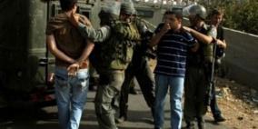قوات الاحتلال تعتقل أربعة شبان من دير استيا بسلفيت