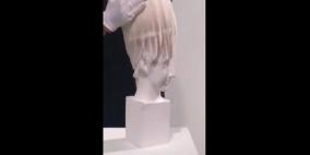 بالفيديو .. التمثال ليس مهما بقدر أهمية المادة التي صنع منها