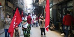 لبنان: مسيرة جماهيرية في الشمال لمناسبة انطلاقة الجبهة الشعبية