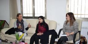 الخطيب يلتقي ممثلي المؤسسة الألمانية للتعاون في فلسطين (Giz)