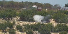 مواجهات مع الاحتلال في بيت أمر شمال الخليل