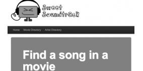 SweetSoundtrack للوصول إلى الموسيقى المستخدمة بالأفلام