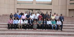 ضباط من الضابطة الجمركية الفلسطينية يتلقون التدريب في الهند