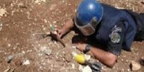 الشرطة تتلف جسما مشبوها ببلدة قبلان جنوب نابلس