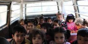 الشرطة تضبط مركبتين لرياض الأطفال بحمولة زائدة في طولكرم